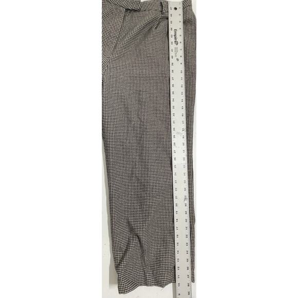 Eddie Bauer Pants Womens Plus Size 18 Black Beige Wool Blend Lined Academia - Picture 5 of 7